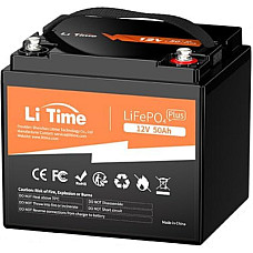 Батарея LiFePo4 Litime 12.8V-50Ah 640Wh (L12V50-BASIC-4-A38)