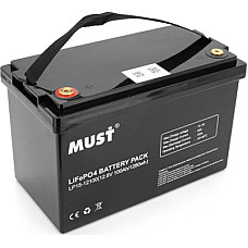 Батарея LiFePo4 Must 12.8V - 100Ah (LP15-12100)