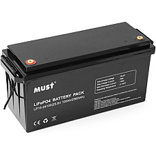 Батарея LiFePo4 Must 25.6V - 100Ah (LP15-24100)