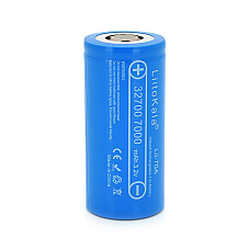 Акумулятор 32700 LiFePO4 LiitoKala Lii-70A, 7000mah （6500-7000mah, 30A, 3.2V (2.5-3.65V), Blue, PVC (1673333)