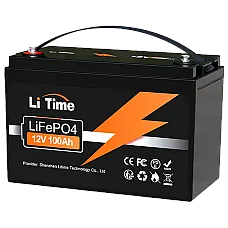 Акумуляторна батарея (LiTime LiFePO4 12V 100Ah bluetooth)