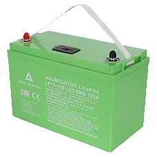 Акумуляторна батарея AZO Digital LP12-100 100Ah 12V 100A LCD