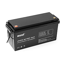 Акумуляторна батарея Must LiFePO4 LP15-24100 25.6V 100Ah 256kWh BMS50A@4S 6000 cycles 522x240x218 23kg (1789072)