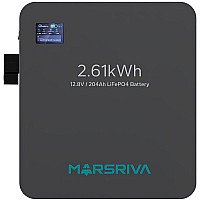 Батарея LiFePo4 Marsriva 12.8V 204Ah 2.61kWh (MR-LFP12-200-WMD)