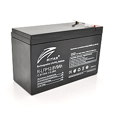 Акумуляторна батарея Ritar LiFePO4 12,8V 9Ah  (115,2Wh)  ( 150 x 65 x  95 (100) Q10 (1689288)