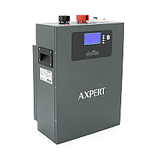 Аккумуляторная батарея AXPERT LiFePO4  25.6V 100Ah 256kWh BMS100A CAN2.0/RS232/RS485 6000 cycles 300x148x420  235 kg