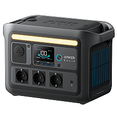 Зарядна станція ANKER SOLIX C800X - 768Wh/AC 1200W/100W 2xPD/2xUSB/1xCar/MPPT (1774236)