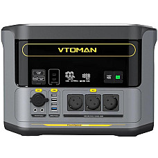 Зарядна станція Vtoman FlashSpeed 1000 PB-85 (828 Вт/г) 1000W AC,MPPT,UPS,LiFePo4 (FlashSpeed 1000) (1746456)