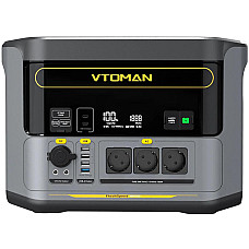 Зарядна станція Vtoman FlashSpeed 1500 PB-58 (1548 Вт/г) 1500W AC,MPPT,UPS,LiFePo4 (FlashSpeed 1500) (1795898)