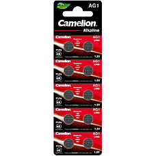 Батарейка AG1 / LR621 / LR60 Alkaline * 10 Camelion (AG1-BP10)