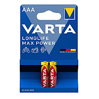 Батарейка Varta AAA Longlife Max Power лужна * 2 (04703101412)