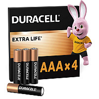 Батарейка DURACELL LR03 MN2400 1x4 шт.