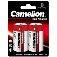 Батарейка Camelion D LR20 Plus Alkaline * 2 (LR20-BP2)