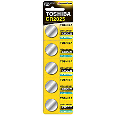 Батарейка TOSHIBA CR2025 BP 1X5