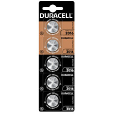 Батарейка CR 2016 / DL 2016 * 5 Duracell (5010979)