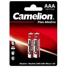 Батарейка Camelion AAA LR03 Plus Alkaline * 2 (LR03-BP2)