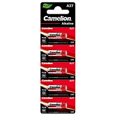 Батарейка Camelion A27 / LR27 Alkaline * 5 (A27-BP5)