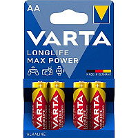 Батарейка Varta AA Longlife Max Power лужна * 4 (04706101404)