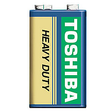 Батарейка TOSHIBA 6F22 коробка 1x1 шт.