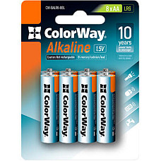 Батарейка ColorWay Alkaline Power AA/LR06 BL 8шт
