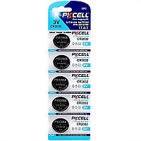 Батарейка CR2032, 3.0V Lithium Power, PKCELL, 5pcs/card (CR2032-5B) (1710369)