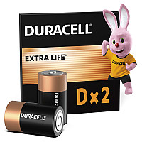 Батарейка Duracell D LR20 лужна 2шт. в упаковці (81545439/5005987/5014435)
