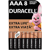 Батарейка DURACELL LR03 MN2400 1x8 шт. (1848186)