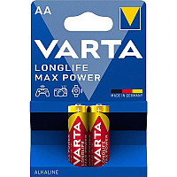 Батарейка Varta AA Longlife Max Power лужна * 2 (04706101412)