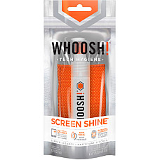 Спрей для очищення Whoosh! Screen Shine POCKET 8ml, microfiber 14x14cm (1FG08ENFR)