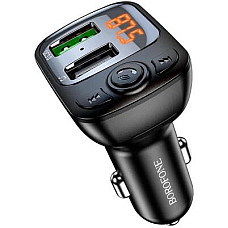 FM модулятор BOROFONE BC41, Black, Box