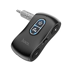 Bluetooth трансмітер HOCO E73 Pro Journey AUX BT audio receiver/transmitter Black Star (693147478375