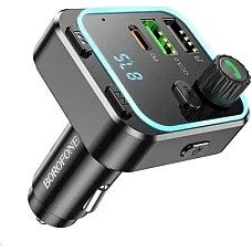 FM модулятор BOROFONE BC53, Black, Box