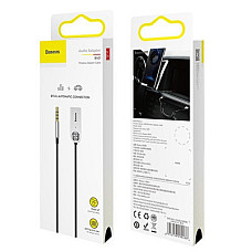 FM модулятор Baseus Bluetooth Audio Adapter AUX/USB with mic (CABA01-01) Black (CABA01-01)