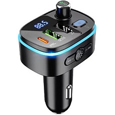 FM модулятор HOCO E62, Black, Box