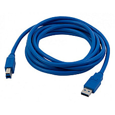 Кабель Atcom USB - USB Type-B V 3.0 (M/M), 3 м, blue (12824)