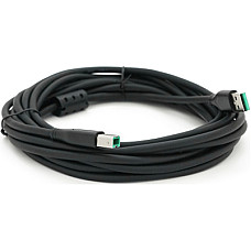 Кабель для принтера USB 2.0 AM/BM 5.0m ferrite black VEGGIEG (V-U207)