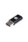 Адаптер REAL-EL micro USB - USB Type-C (F/M), Black (EL123500018)