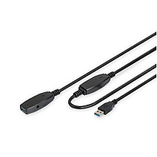 Дата кабель USB 3.2 Gen1 AM/AF 10.0m 5Gb Assmann (DA-73105) (1628578)