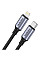 Кабель Foneng X95 Metal Head Braided Cable USB-C - Lightning (M/M) PD20W, 1.2 м, Black (X95-CA-TCIP)
