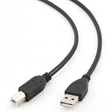 Кабель Cablexpert USB - USB Type-B (M/M), 1.8 м, преміум, Black (CCBP-USB2-AMBM-6)