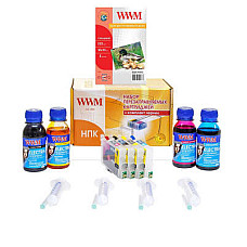 Комплект перезаправних картриджів WWM Epson C63/85/CX3500/6500 (RC.T046)