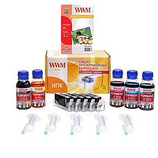 Комплект перезаправних картриджів WWM CANON IP3600/4600/MP540 chip (RC.CLI521ARC)