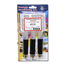 Заправочний набір WWM Canon BCI-24 (3x20мл) Black (IR3.C24/B)