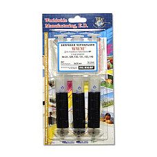 Заправочний набір WWM HP №21/121/122 (3 x 20мл) Black Pigmented (IR3.H30/BP)