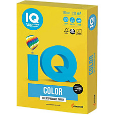 Папір Mondi IQ color А4 intensive, 80g 500sheets, Canary yellow (CY39/A4/80/IQ)