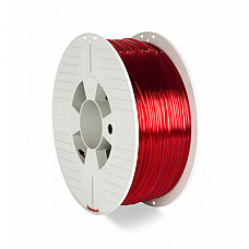 PET-нитка для 3D-принтера Verbatim 1,75 мм,1кг- червона прозора (55054)