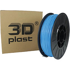 Пластик для 3D-принтера 3Dplast PETG 1.75мм, 0.85кг, light-blue (3DPTG17508BLU)