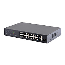 POE Watchdog комутатор FoxGate S6016P-CG-AI-BT (150W)