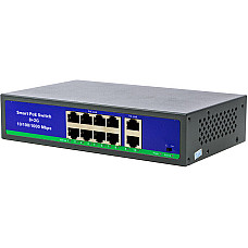 PoE комутатор 8ch 100Mbps+2G uplink (POE802L) (1820510)