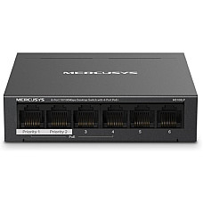 Комутатор мережевий Mercusys MS106LP